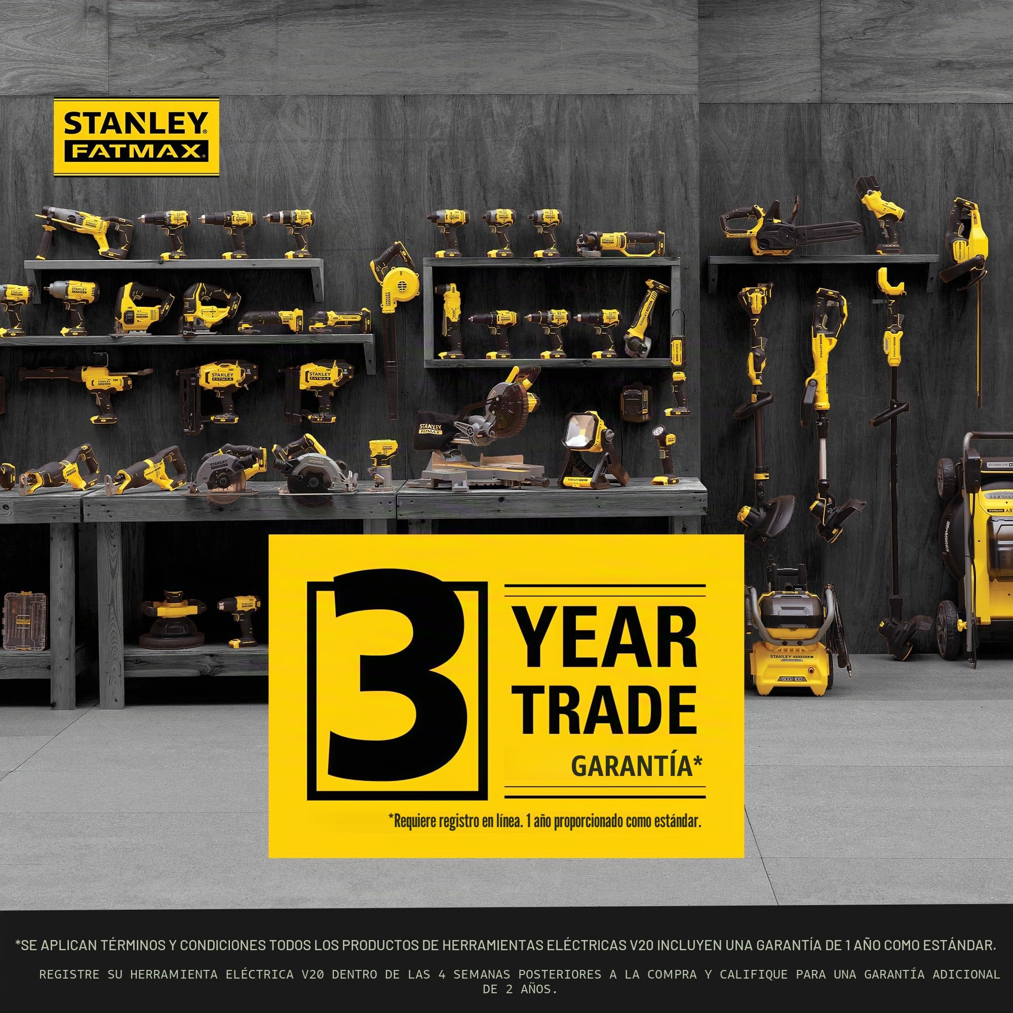Stanley Mini-herramienta V20 Li-ION 18V, velocidad Variable 6.700-34.000 RPM, pinza universal de 3.2 mm, longitud cable 120 cm. Sin batería/cargador para profesionales y manitas
