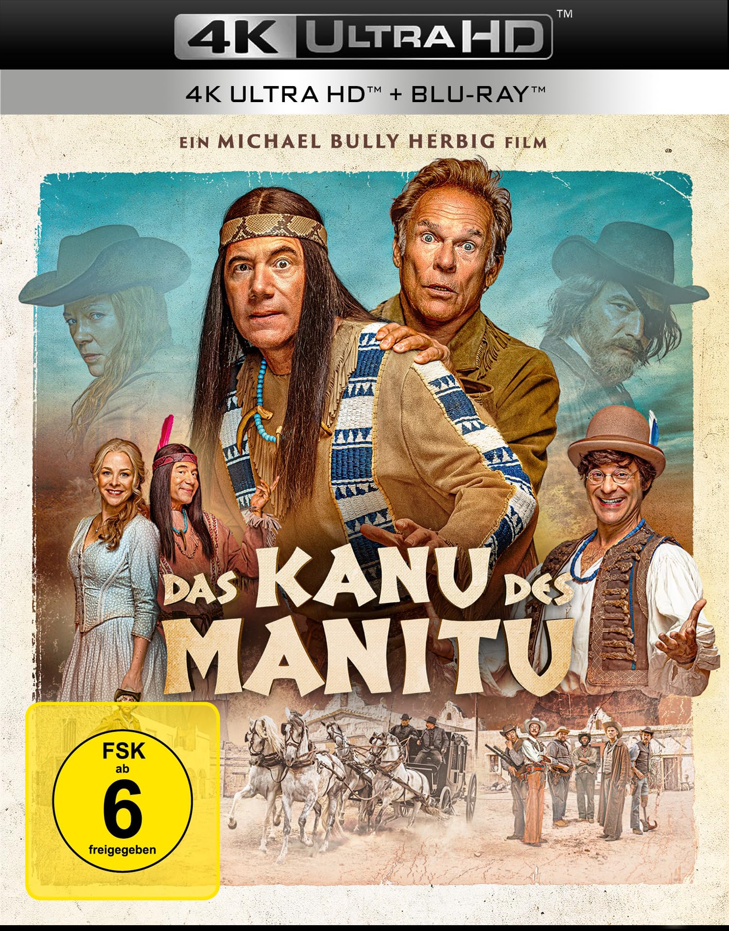El manicomio de Manitú 4K Ultra HD Blu-ray película alemana de culto