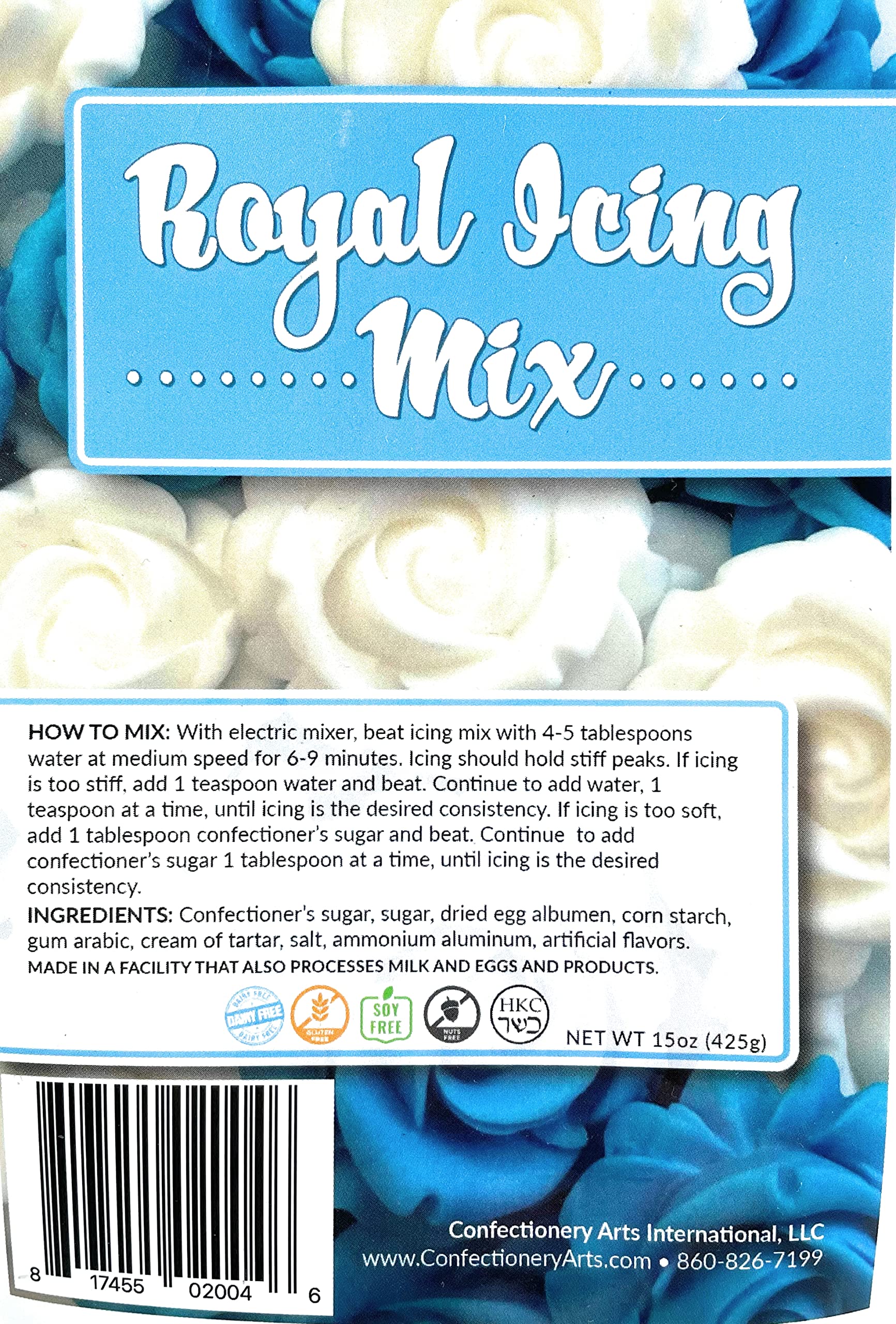 ROYAL ICING MIXWhite,Icing,Gingerbread House,Cookie Decorating
