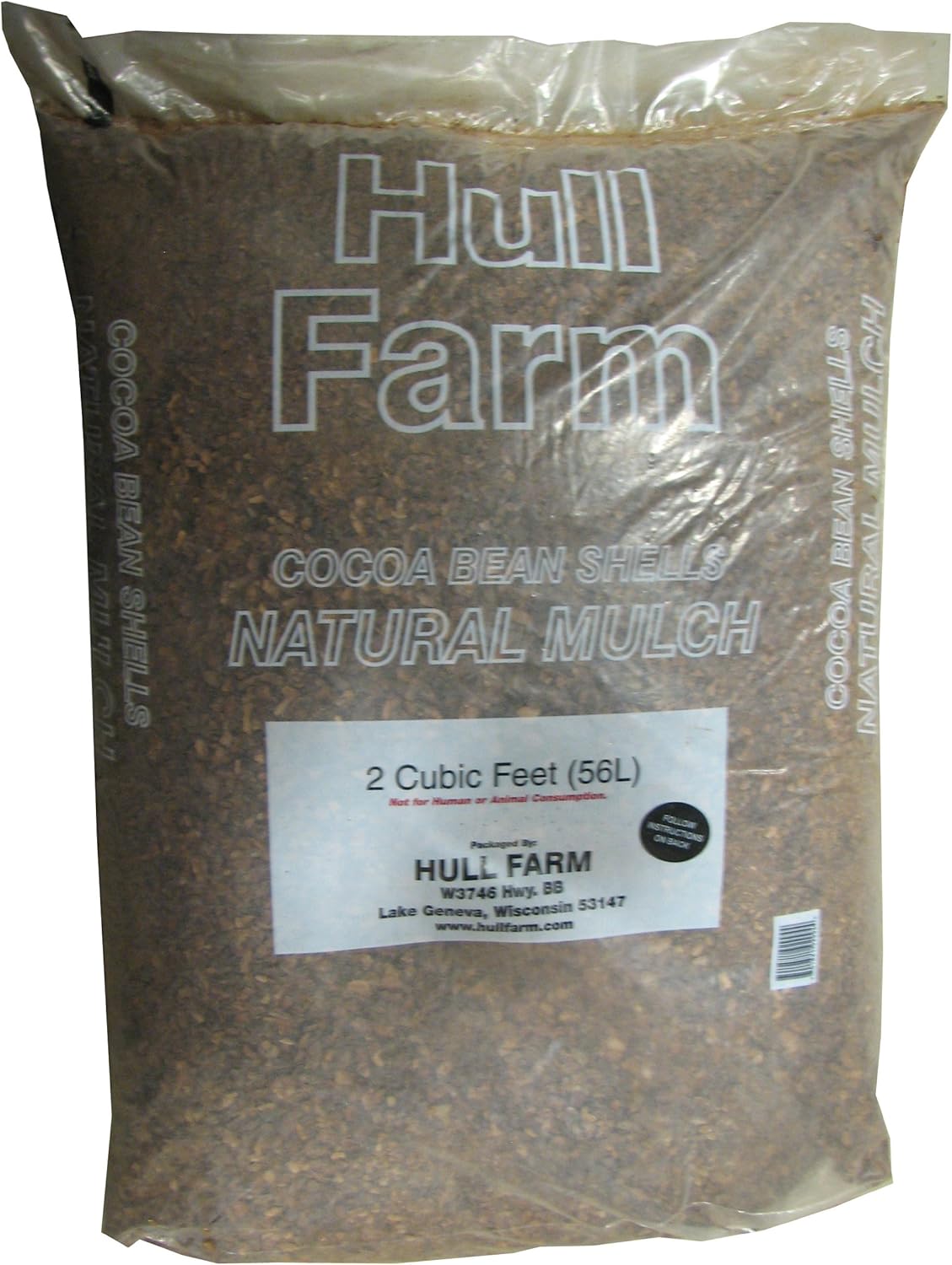 50150 Cocoa Bean Shell Mulch, 2 Cubic Feet