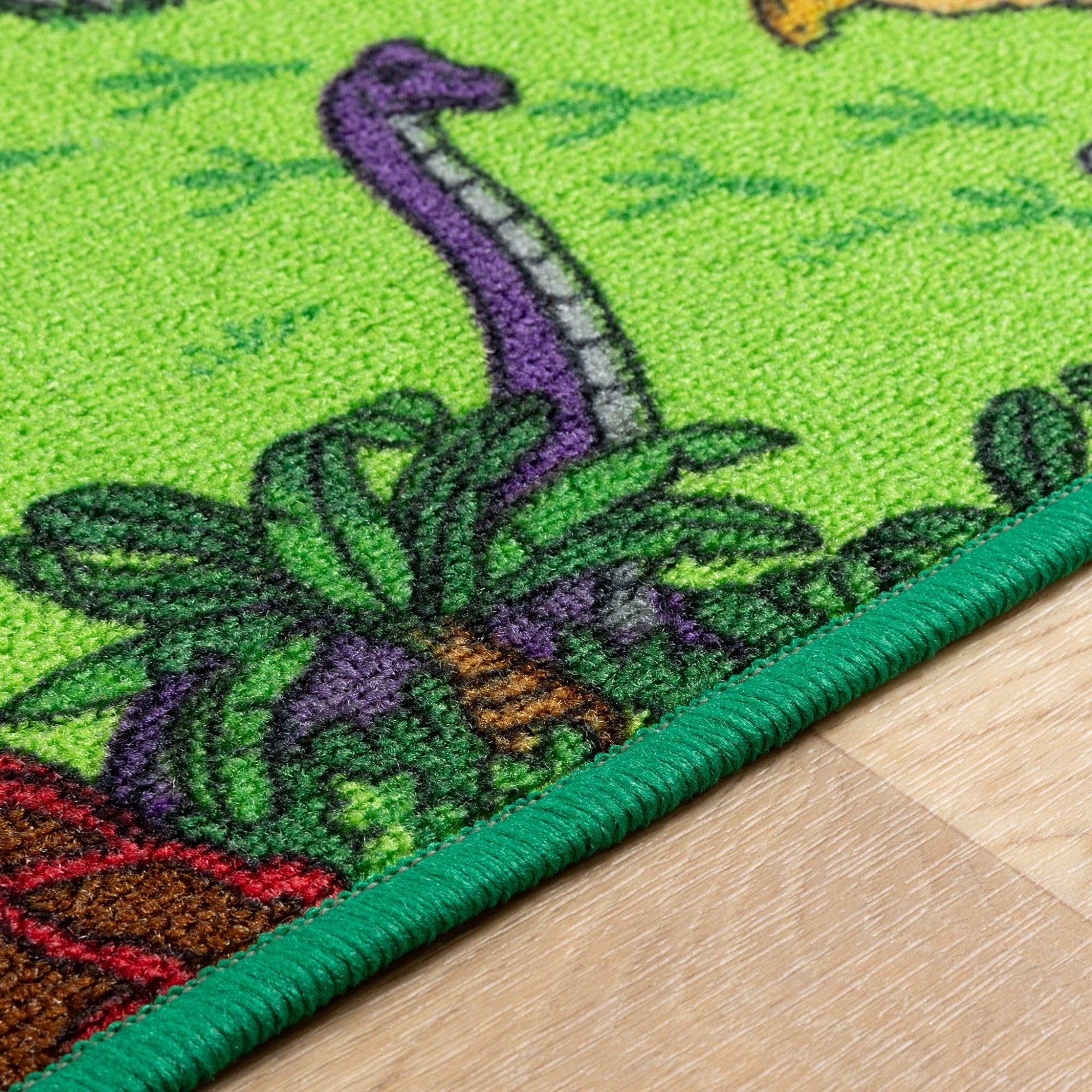 Steffensmeier Kinderteppich Buddy Rechteckig | Kinderzimmer und Spielteppich | Dino, Größe: 200x300 cm