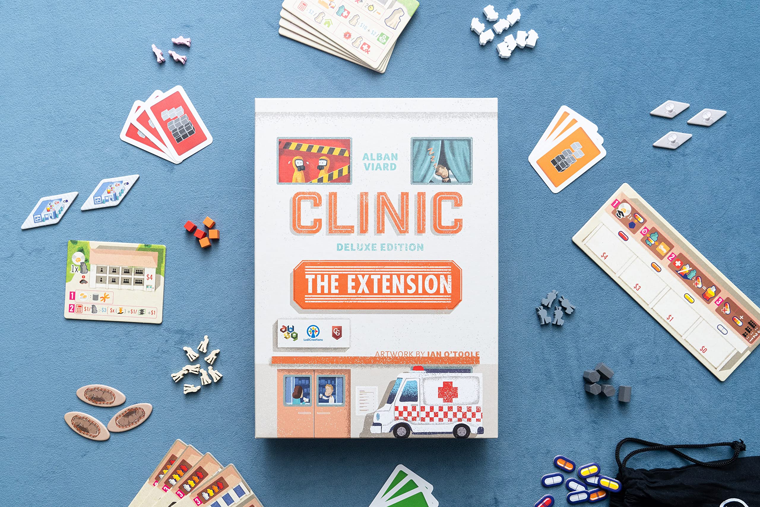 Amazon | Clinic - The Extension (Deluxe Edition) | ボードゲーム 