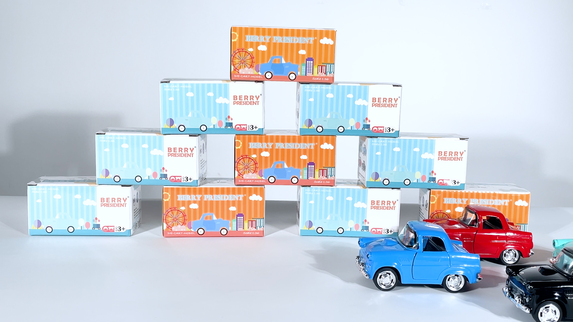 Amazon.com: Berry President Die Cast Metal Model Car, 1:38