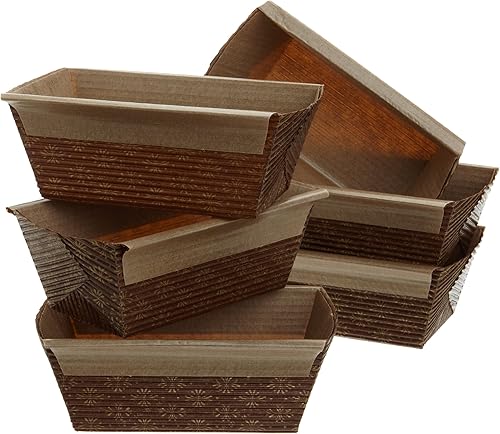 Miniatura 4 de Honey-Can-Do Sartén para pan junior, paquete de 25, 6 x 2.5 x 2 pulgadas