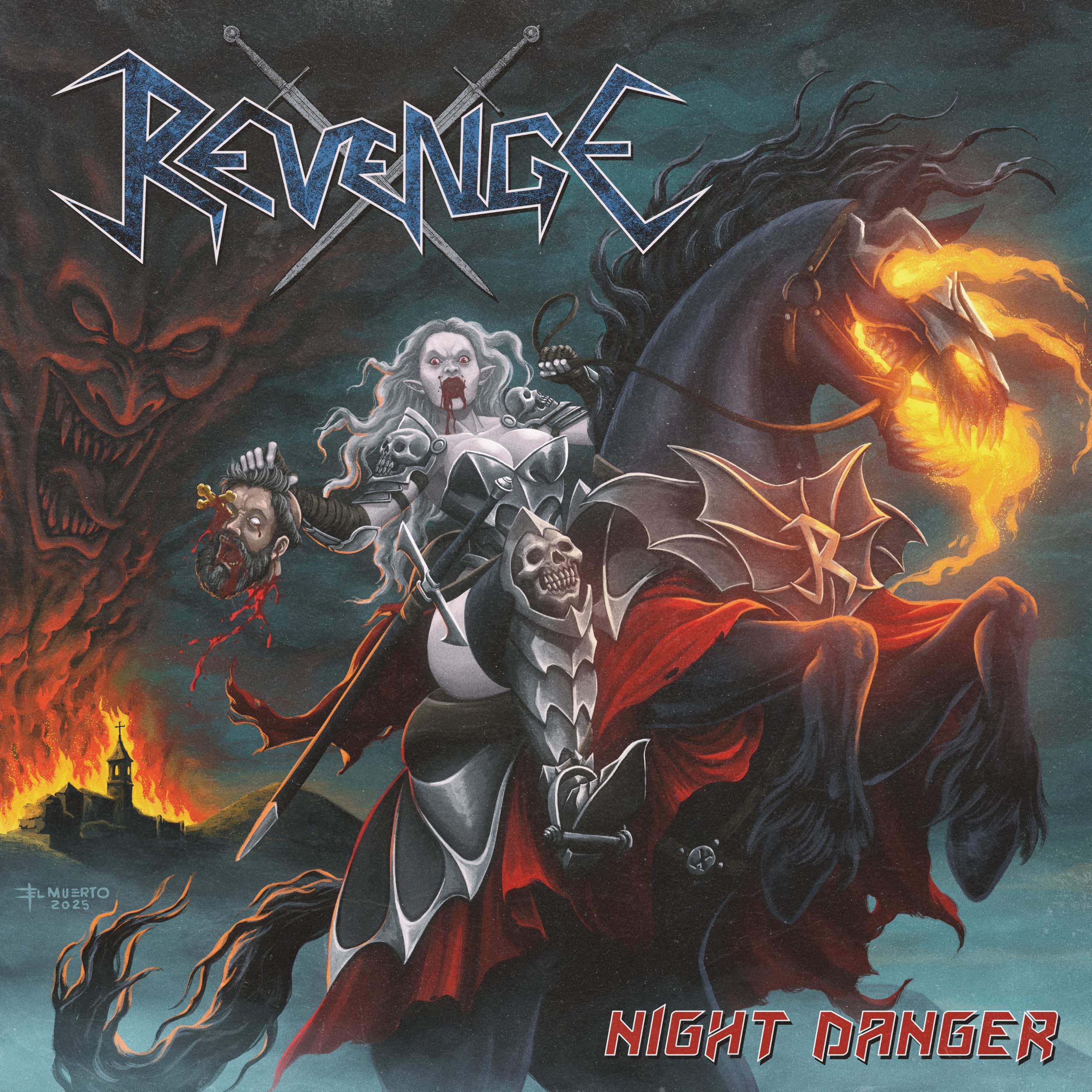 REVENGE - Night Danger - Vinyl (LP + insert)