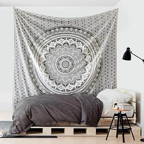 Miniatura 3 de raajsee Tapiz de colores degradados...