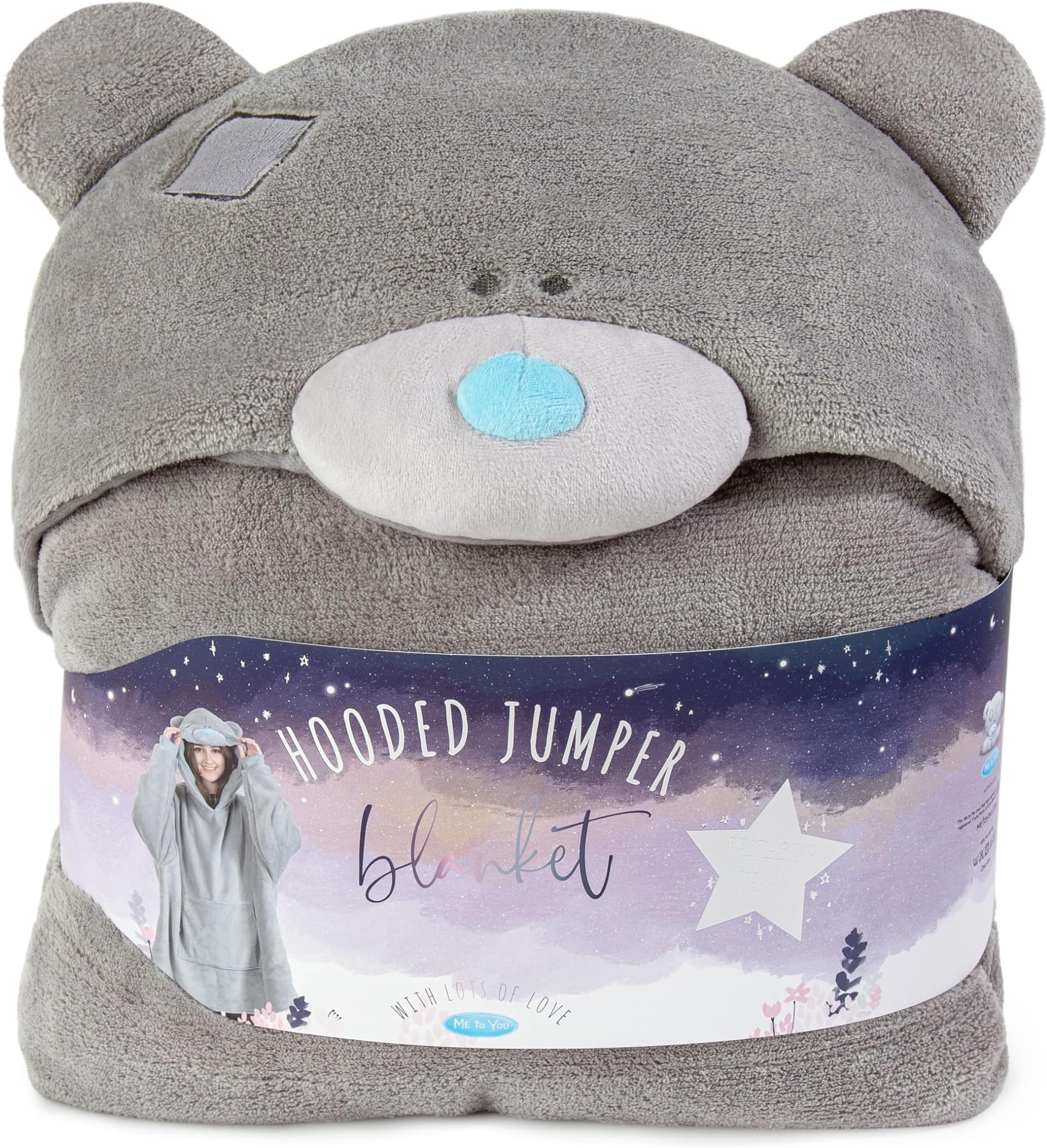 Me to You Tatty Teddy Hooded Jumper Blanket - Official Collection