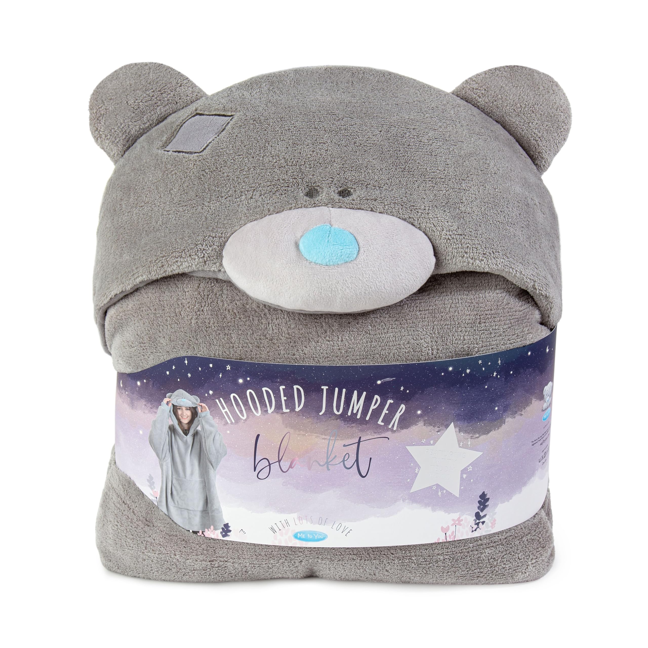 Me To YouTatty Teddy Hooded Jumper Blanket - Official Collection