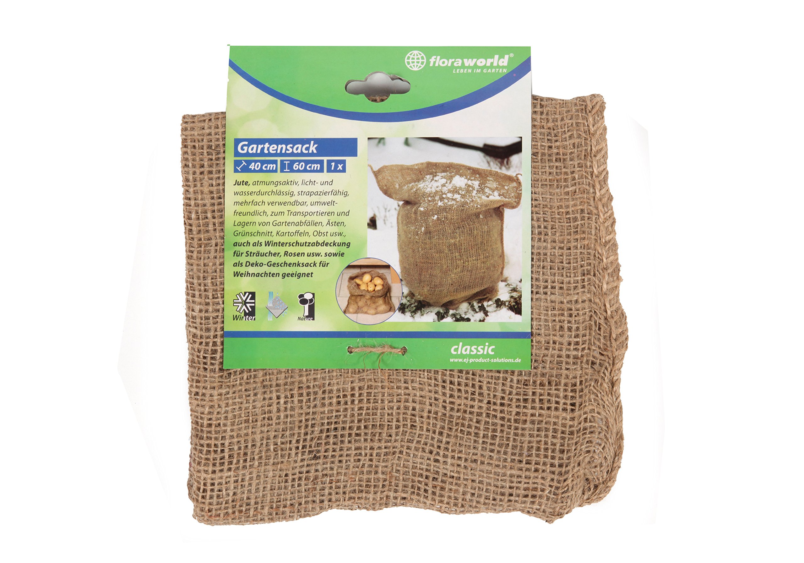 Floraworld Gartensack Classic Natur 3 x 40 x 60 cm