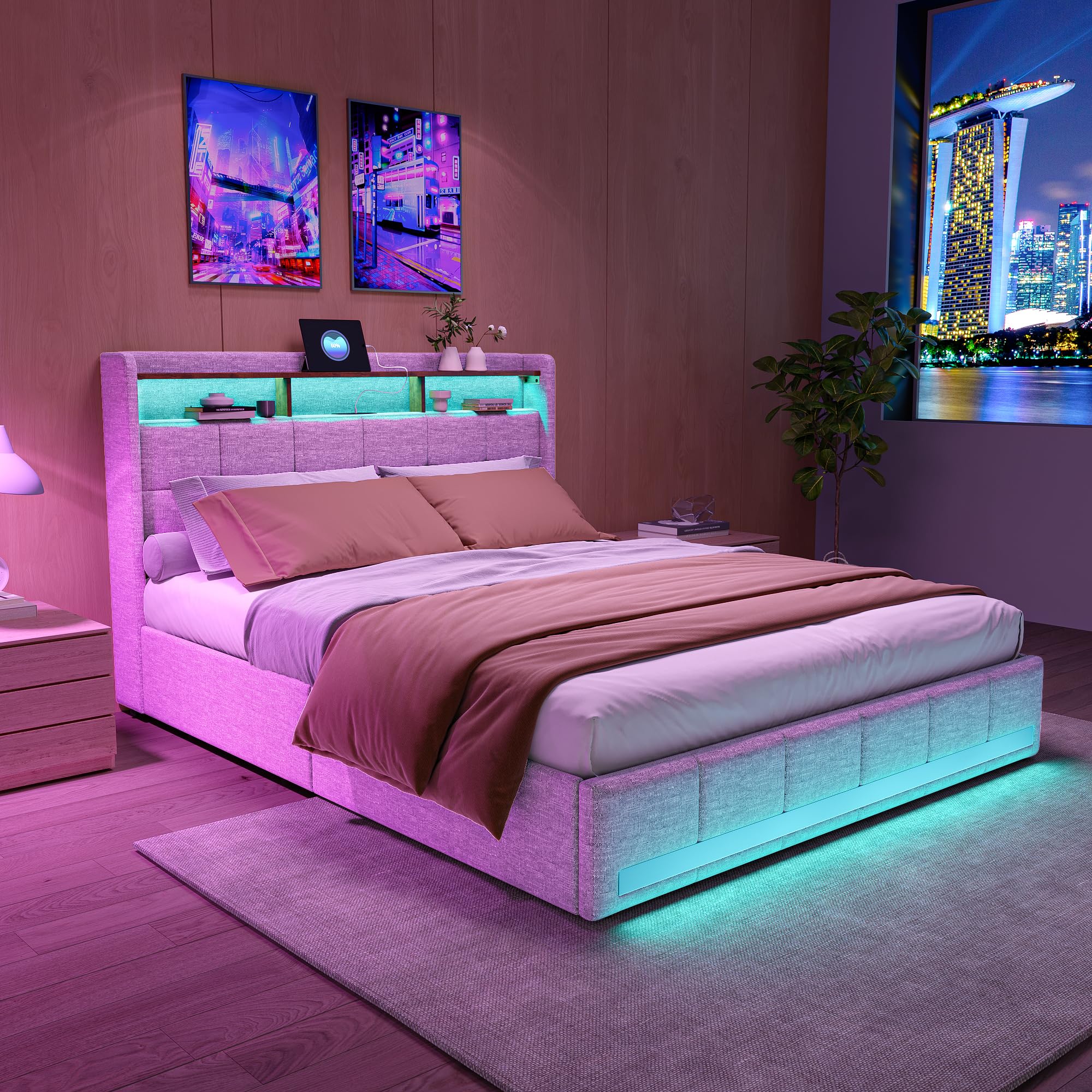 Tweepersoons - 160 x 200 - 80 cm - Met lade - Design - Bedden