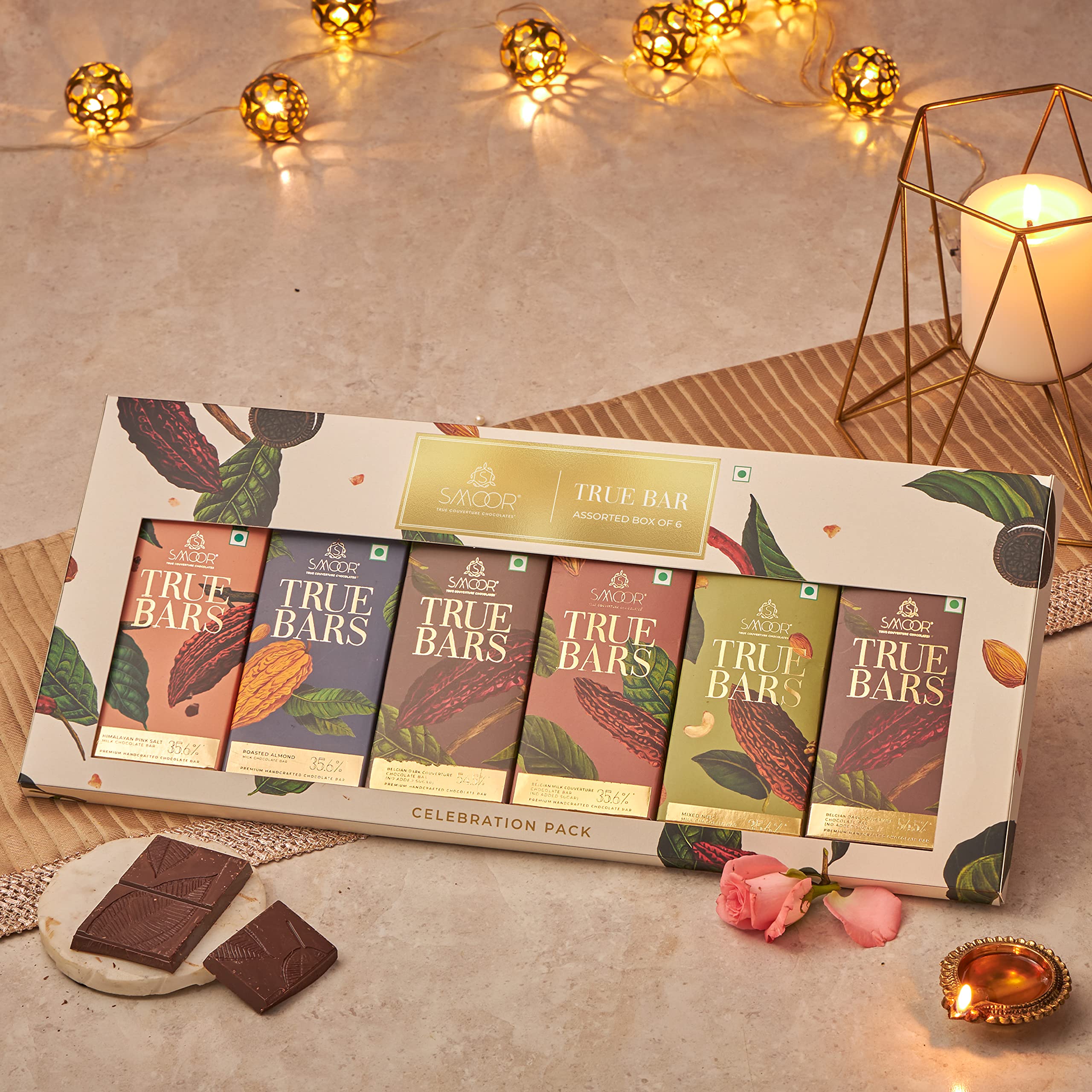 SMOOR True Bars Premium Chocolate Gift Pack | 100% Cocoa Butter Couverture Chocolate Bars | Luxury Gift Box For Birthday, Anniversary, Wedding Gift & Special Occasions | 300gm (B08KV4W7PX) Amazon Price History, Amazon Price Tracker