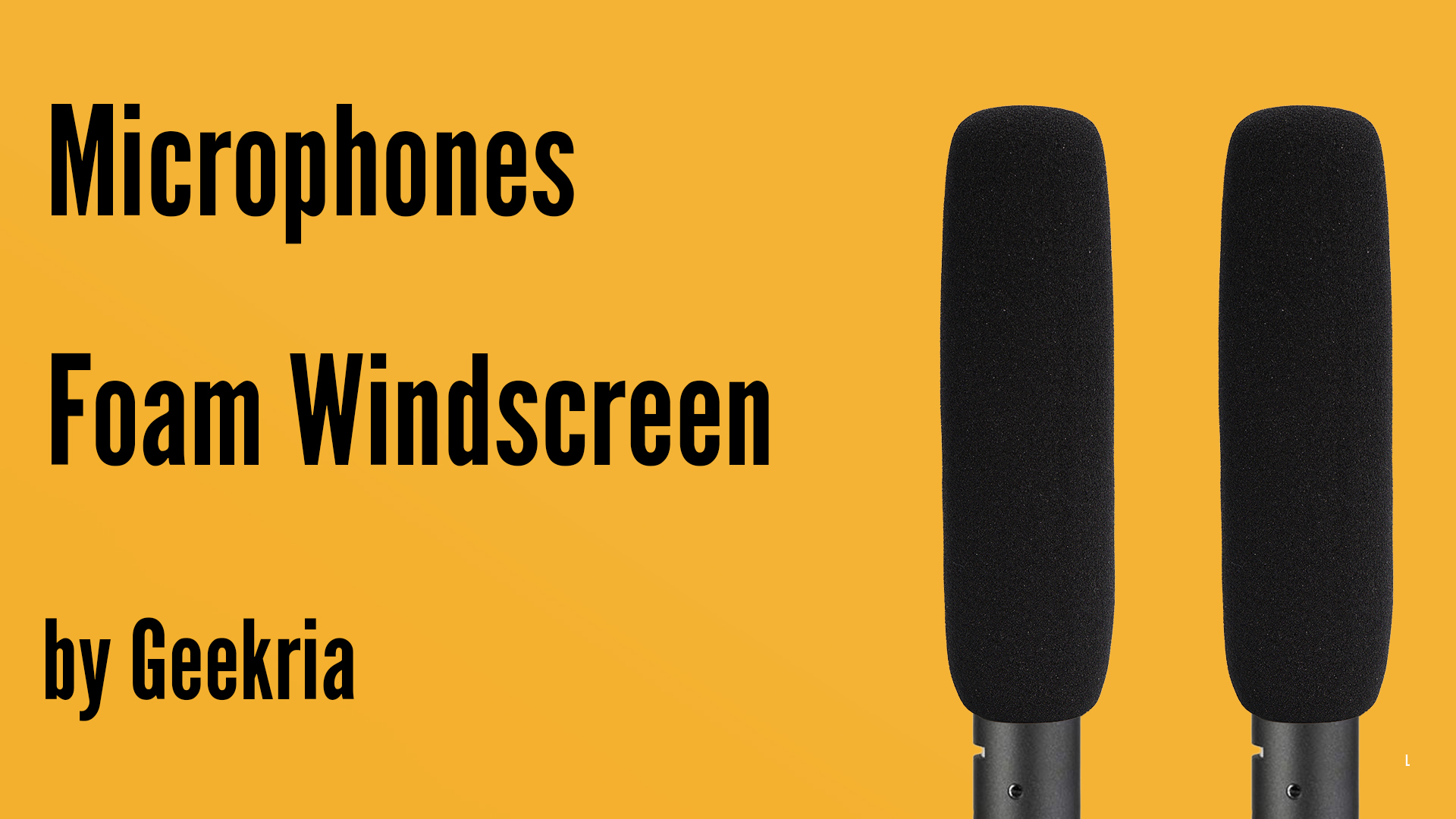 Amazon.com: Geekria for Creators Foam Windscreen Compatible with