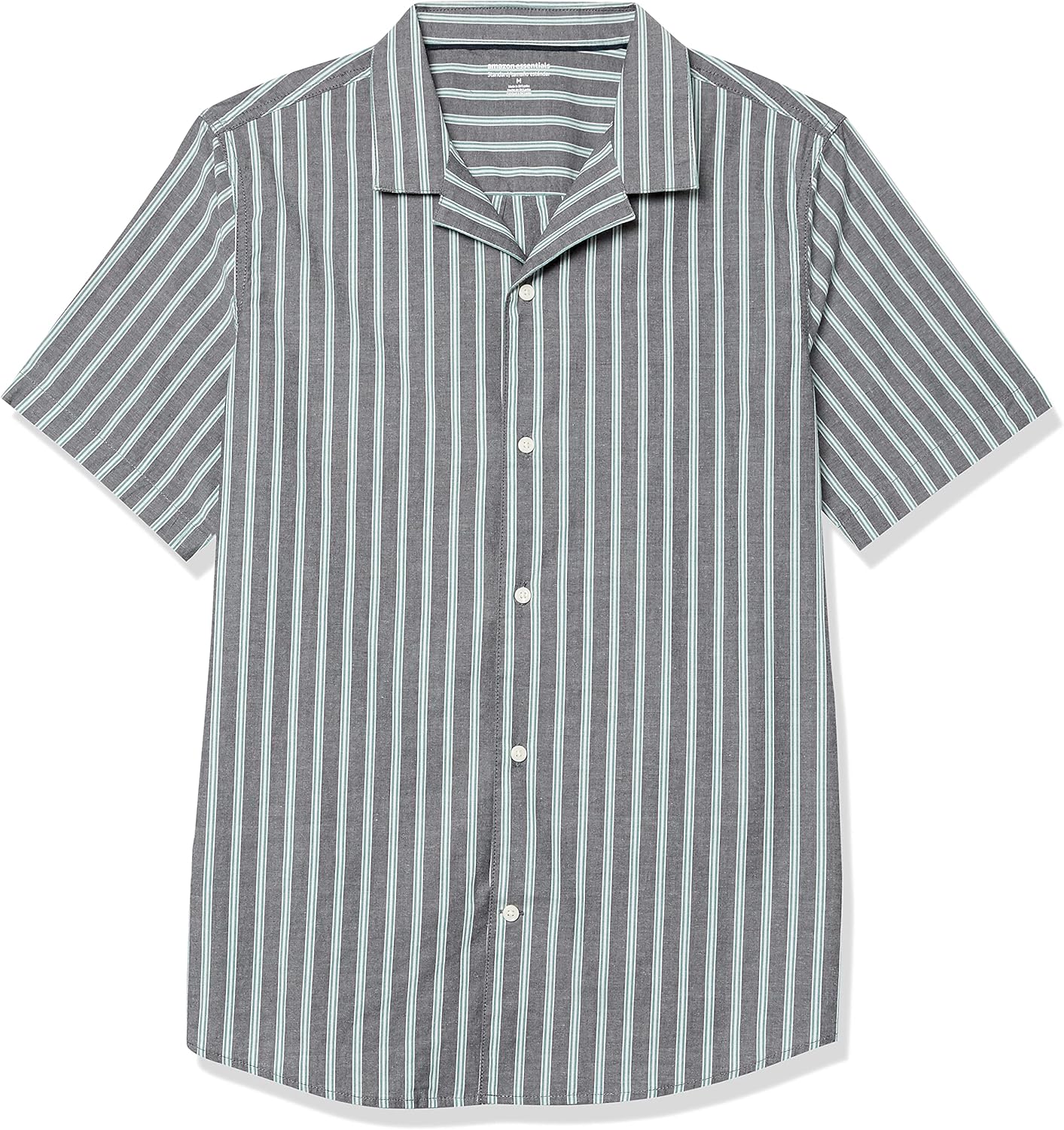 Amazon Essentials Men's Vacation Cotton Button-Down Resort Shirt, Short Sleeve - Image 6