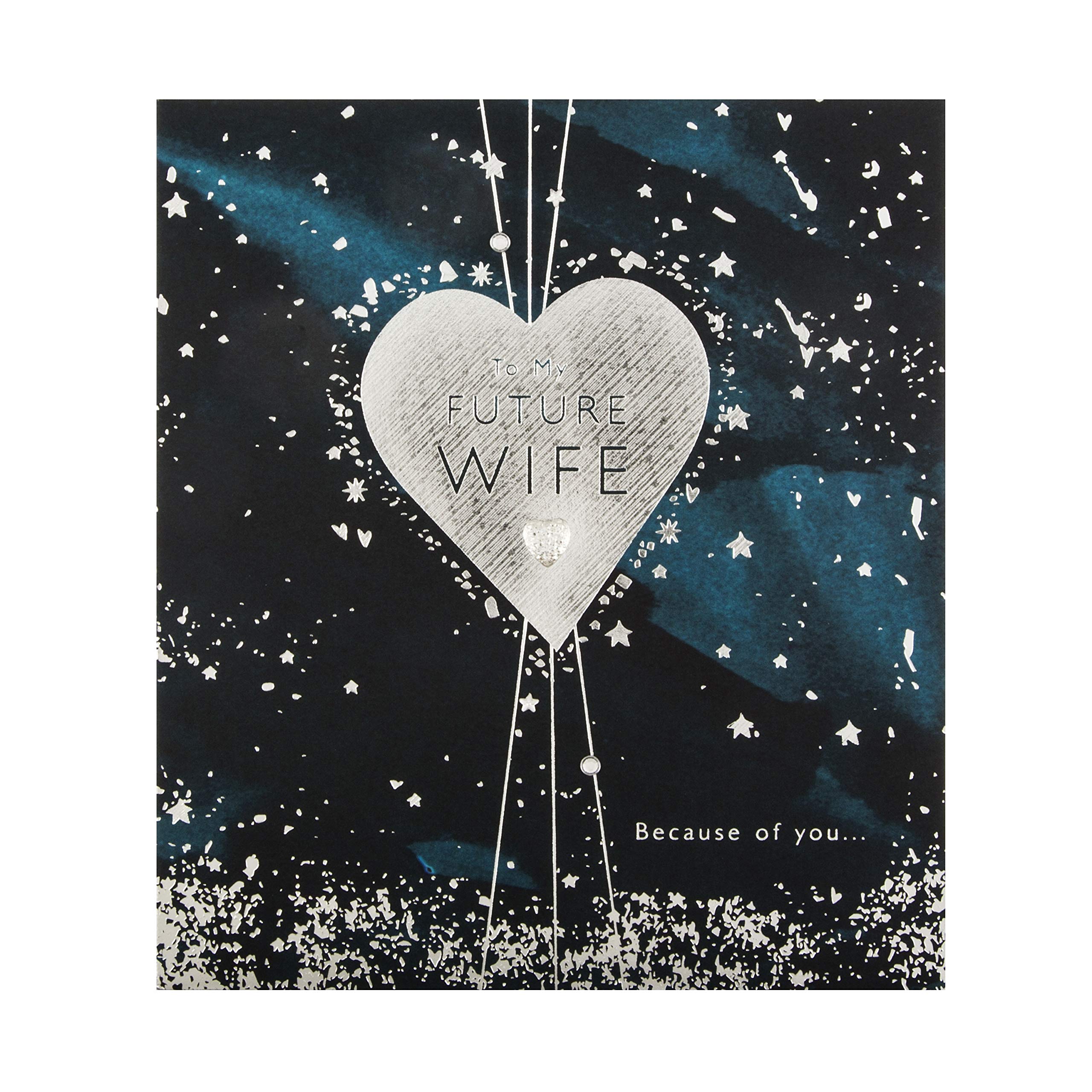 Christmas Card For Fiancée From - 'Future Wife Design