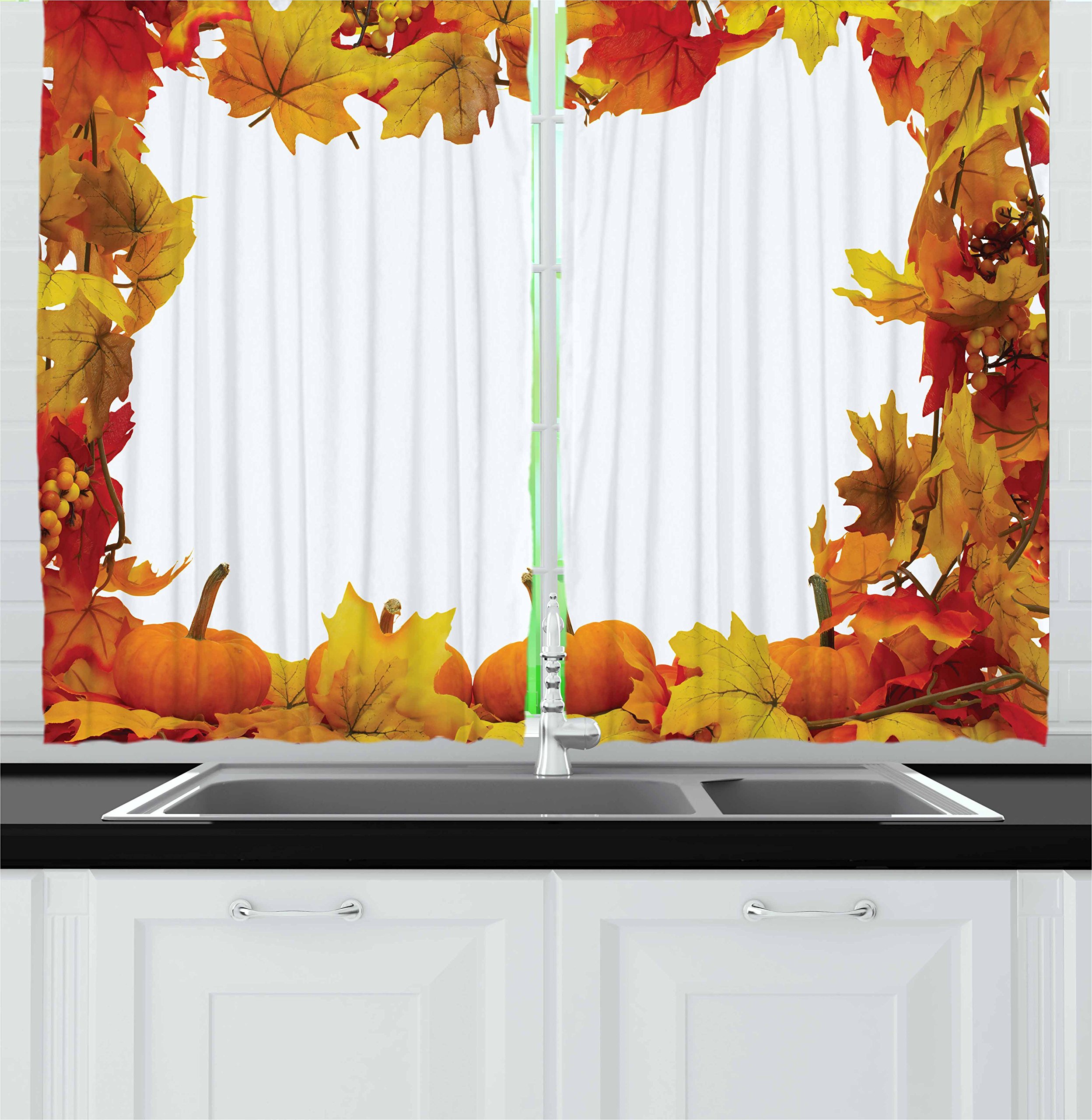 Autumn Kitchen Curtains Curtains & Drapes 2023