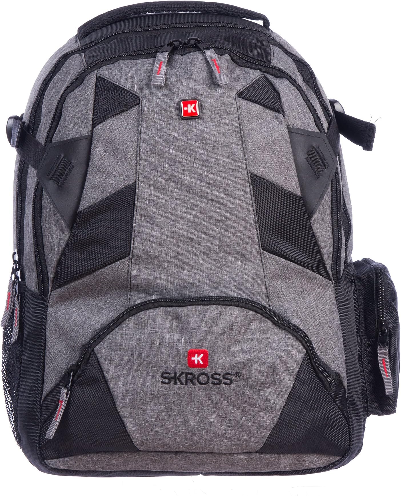 New Black Computer Backpack/Laptop Organizer S-Kross By Swiss Travel Products