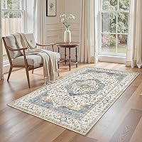 Vista 10 de Alfombras de 5' x 7' (rectangulares) para sala de estar, beige
