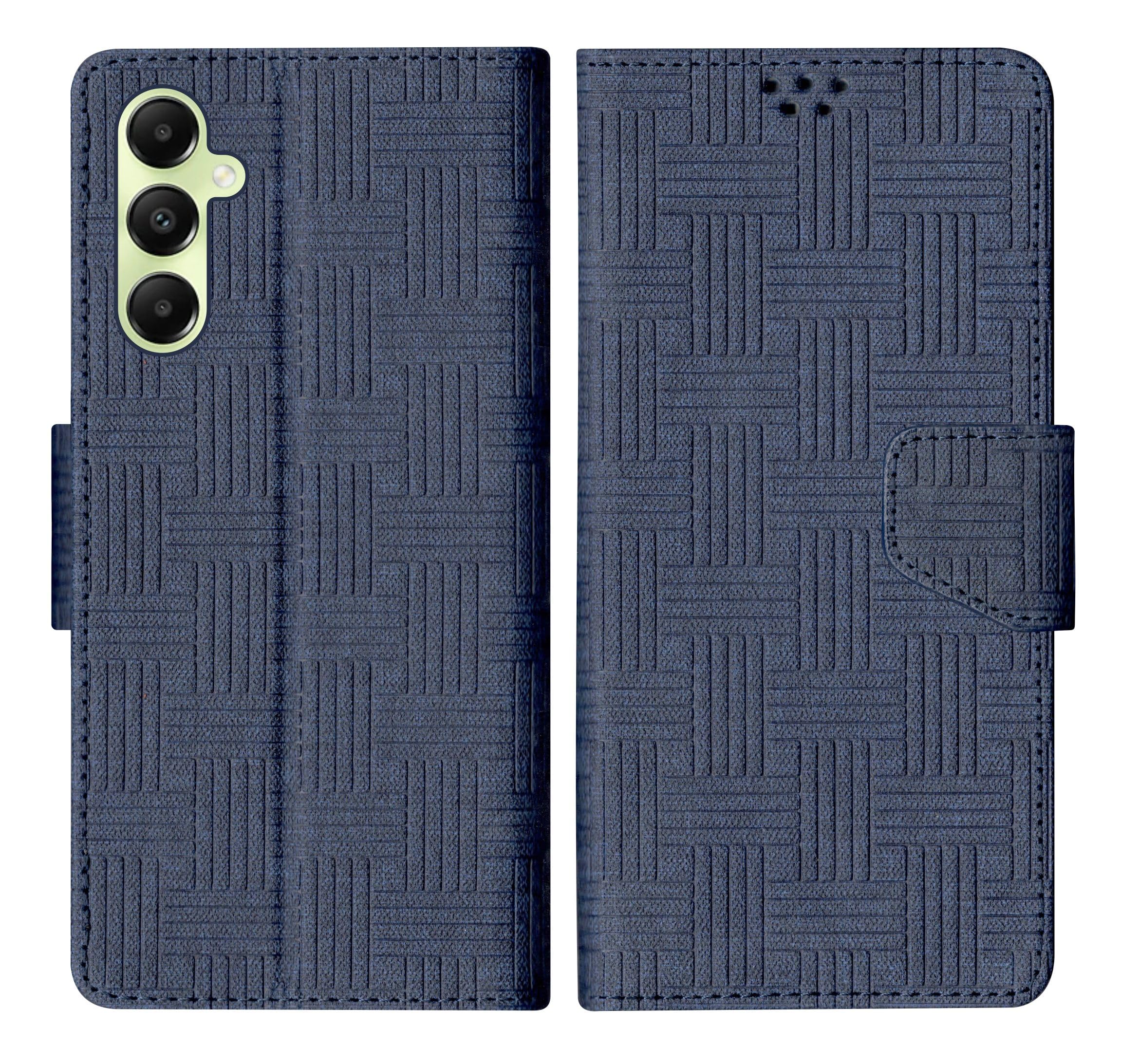 SBMS Samsung Galaxy A25 5G Flip Cover Back Cover Case with Magnatic Closure | Inbuilt Stand | Card & Money Pocket (Mat Blue) (B0CRKMK7T9) Amazon Price History, Amazon Price Tracker