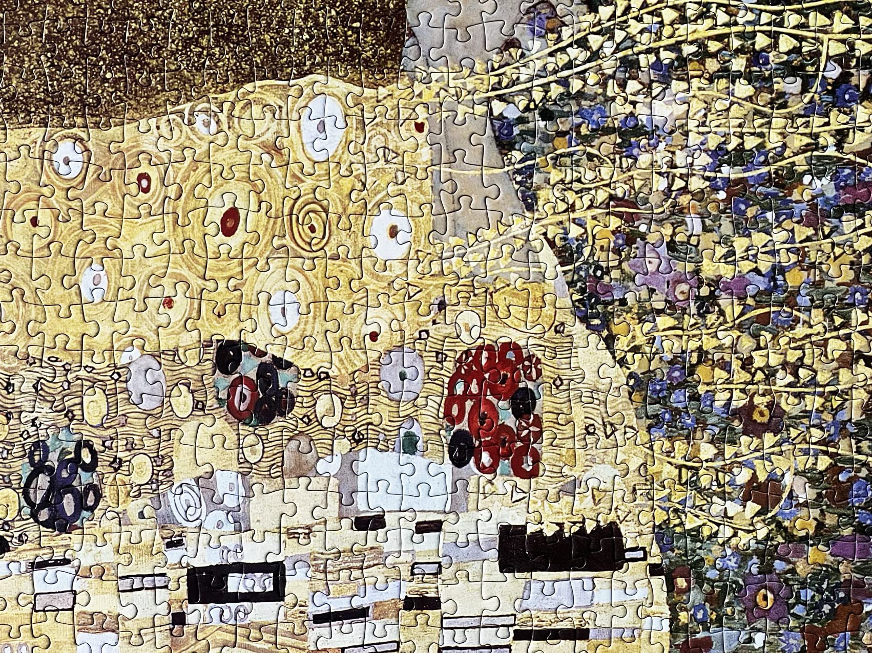 TINYOUTH 1000 Pieces Puzzle for Adults 《The Kiss》Museum Collection Jigsaw, 70x50CM Famous Painting Puzzle - Image 4