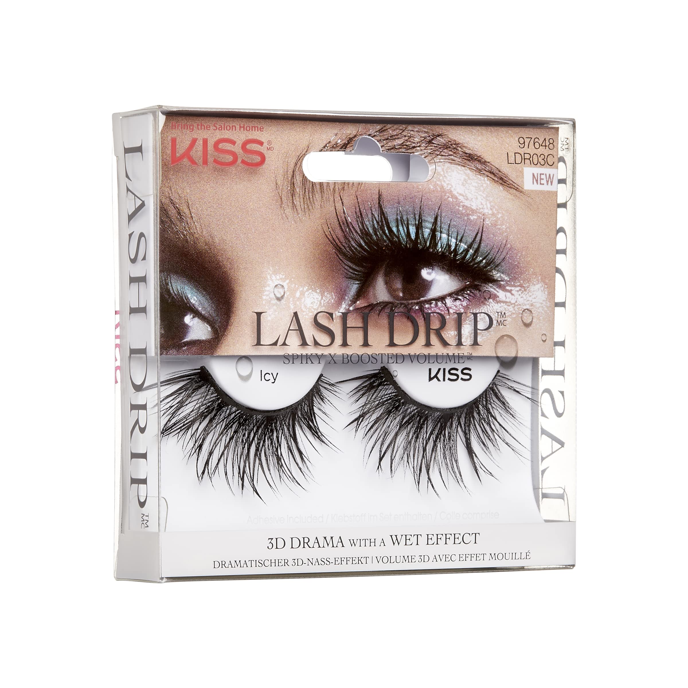 KISS Lash Drip Strip Lash - Icy