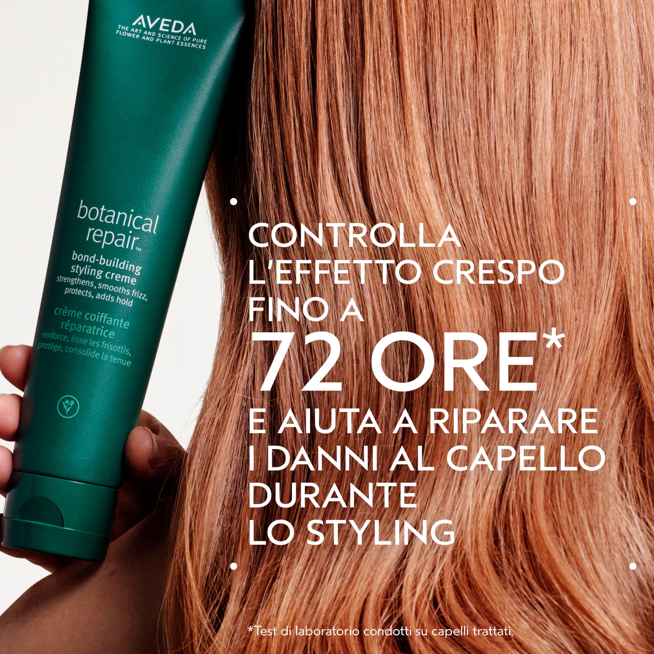 Aveda Botanical Repair crema styling ricostituente - Ripara i capelli danneggiati - Controlla l’effetto crespo per 72 ore - Protezione termica - Senza Silicone (150 ml) | Aveda Botanical Repair Crema Parrucchiere Riparatore