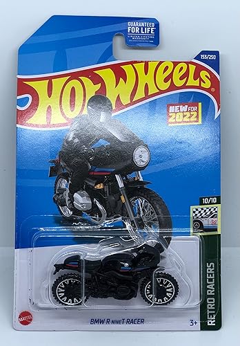 Hot Wheels 2022 - BMW R nineT Racer - Negro - Retro Racers 10/10-153/250