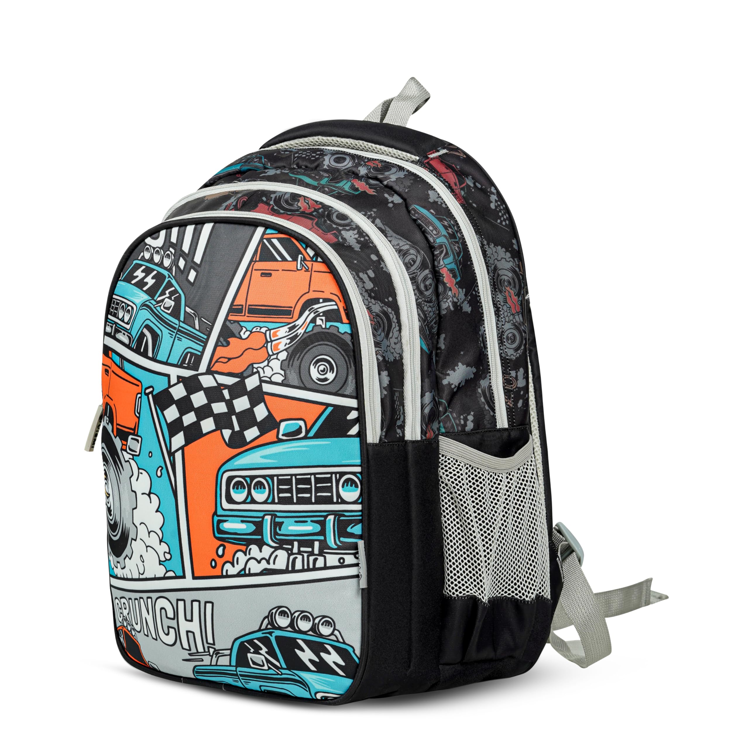 VISMIINTREND Customized Elementary School Bag for Kids Girls/Boys, 16", 22 L, Travel/Tuition/Picnic/College, Unicorn, Cartoon Print, Branded, Birthday Gift, Water Resistant bags-Unicorn