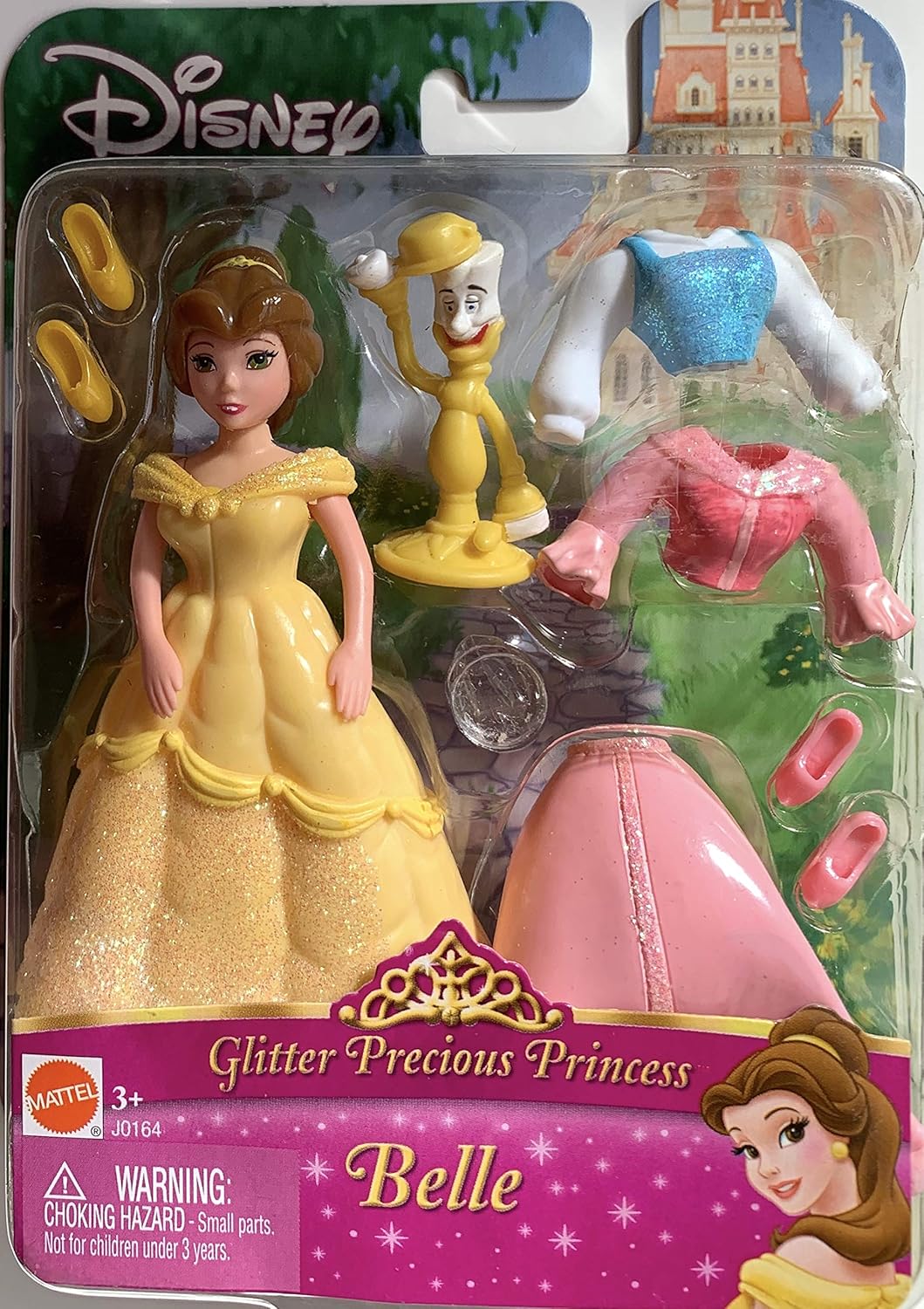 Disney Glitter Precious Princess Belle J0164