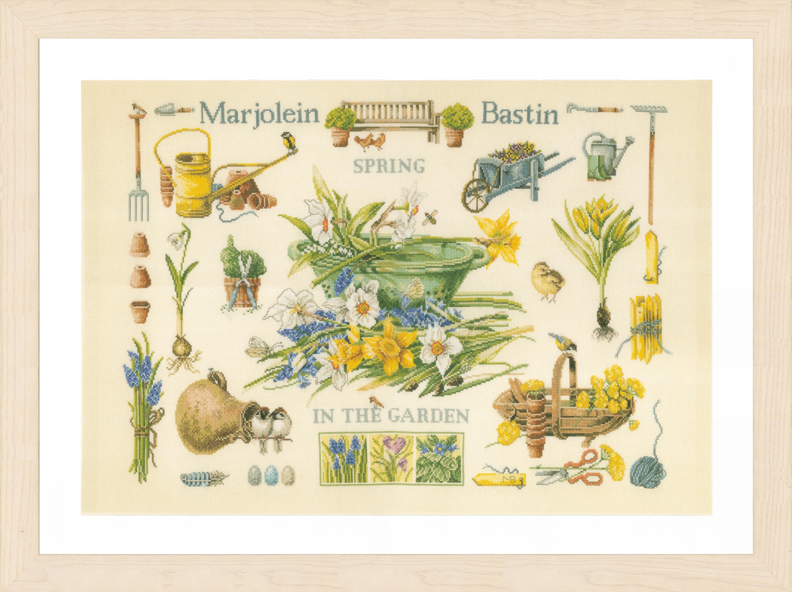 Lanarte PN-0007964 Cross Stitch Set, Multi-Colour, 69 x 49 cm