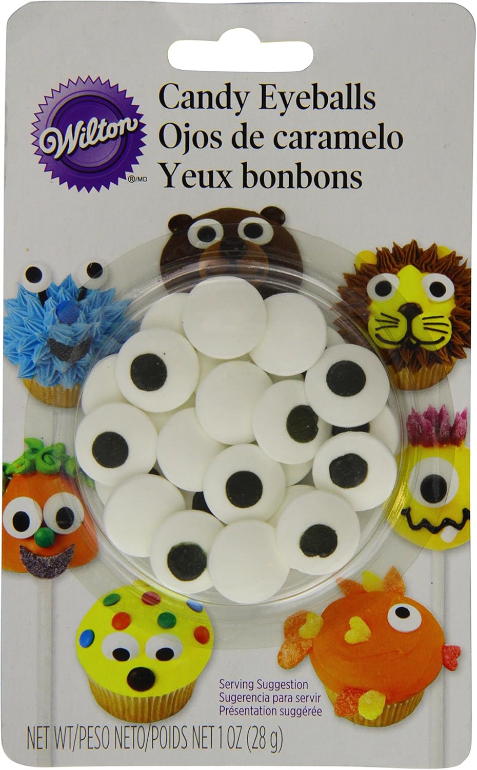 Wilton Large Candy Edible Eyeballs, 25g (0.88oz) Amazon.co.uk Grocery