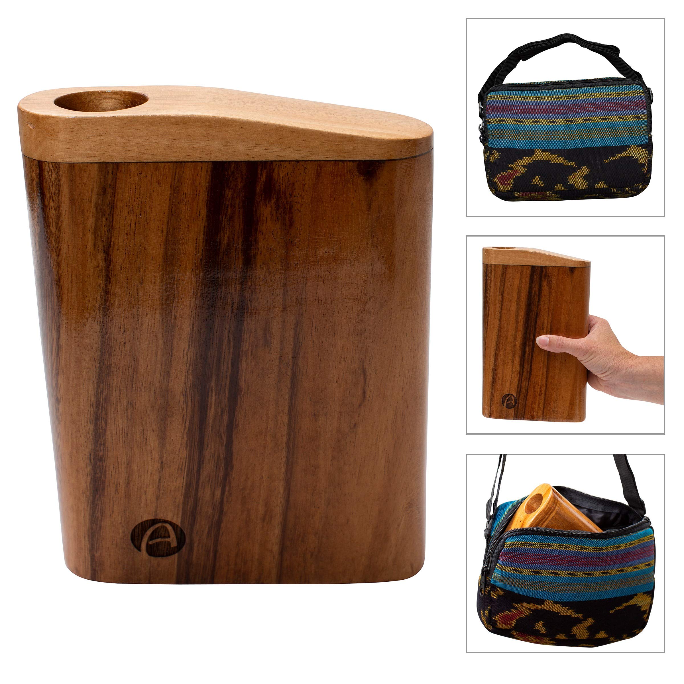 Didgeridoo de voyage Australian Treasures - AT-Travel avec sac - Porte-clés DIDGERIDOO et certificat de réduction pour les cours DIDGERIDOO inclus