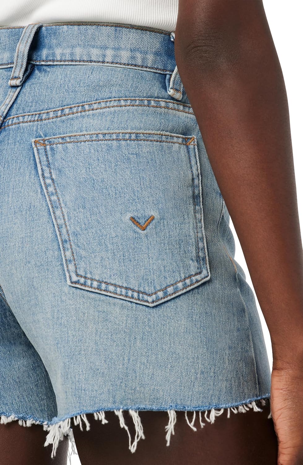 Hudson Womens Harlow High-Rise Denim Short - Image 4