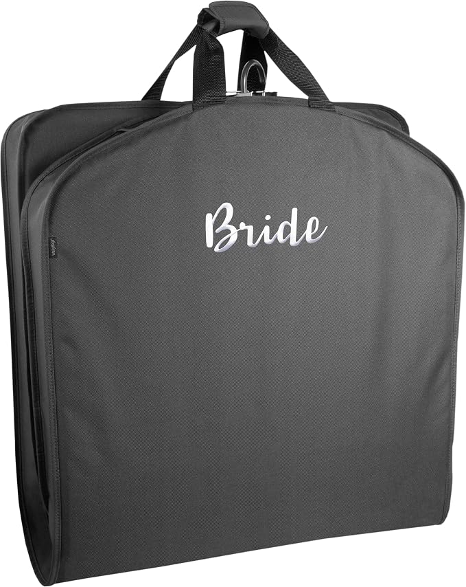 Bride Travel Garment Bag Black