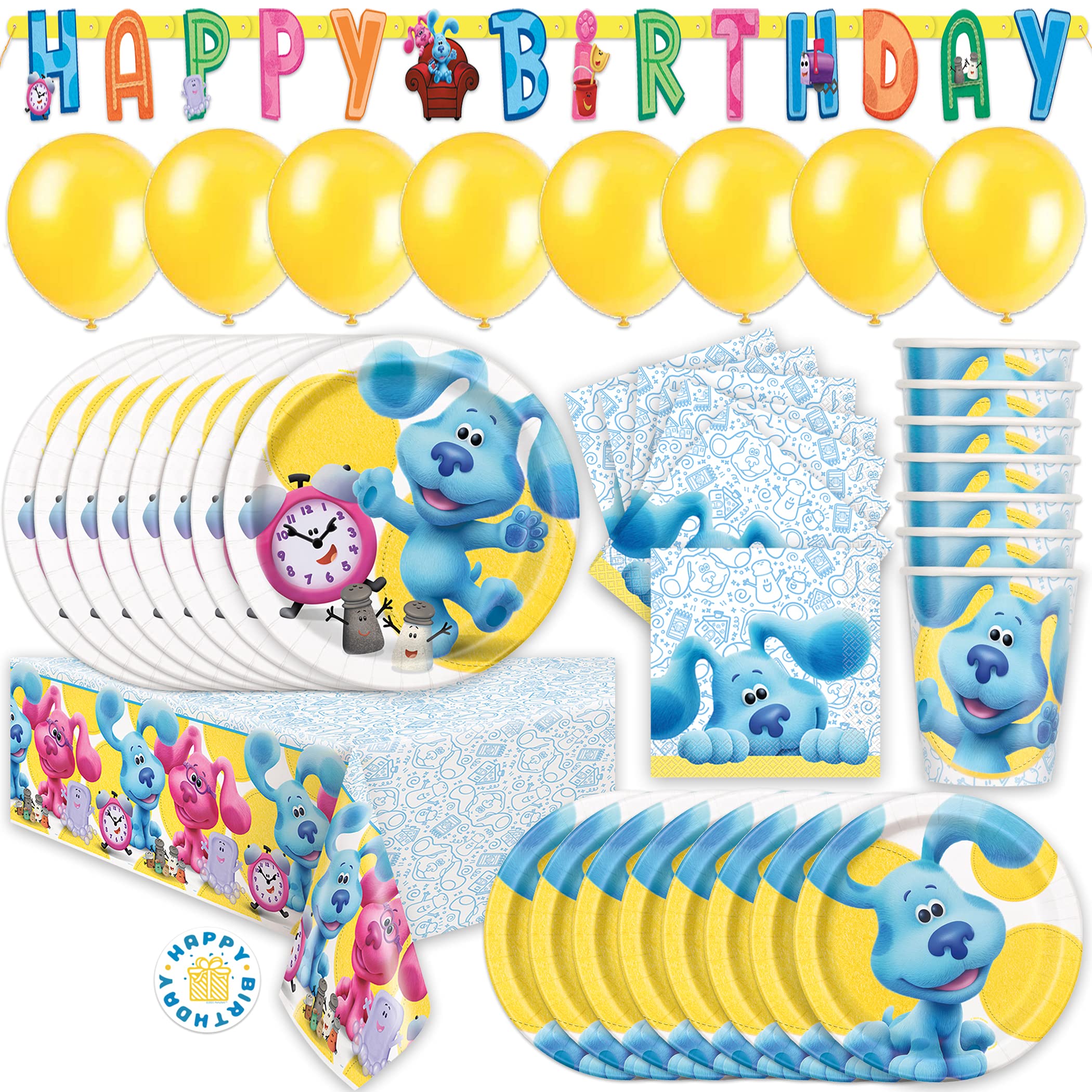 Buy Blues Clues Party Supplies Pack Blues Clues Birthday Decorations