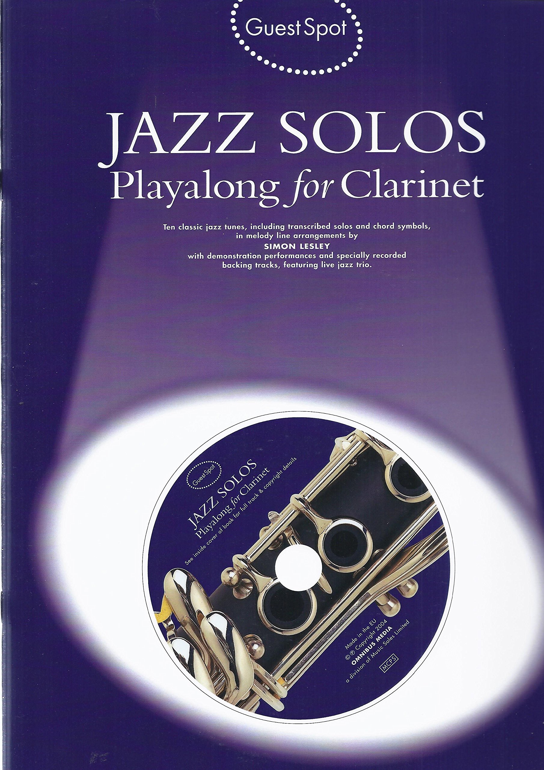 Guest Spot: Jazz Solos Playalong For Clarinet