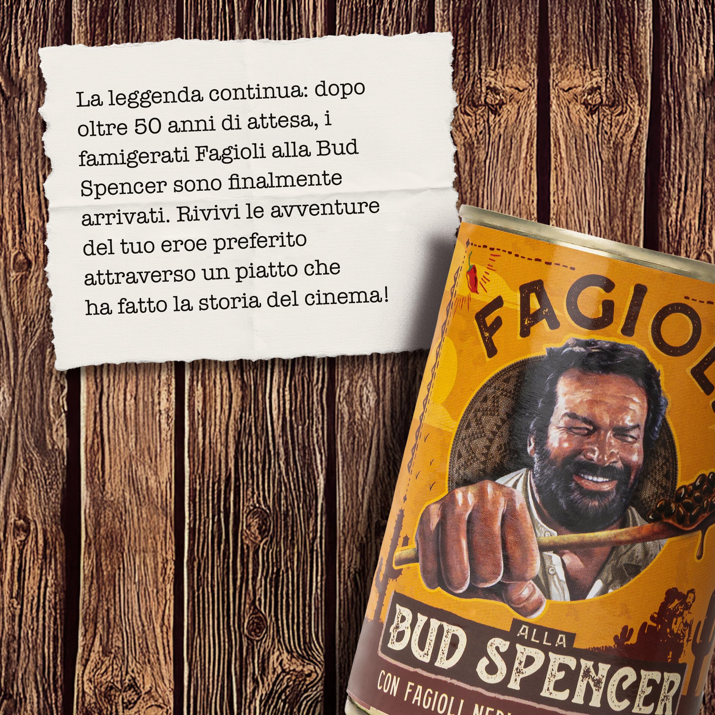 Fagioli alla Bud Spencer – Tex Mex (Vassoio da 12 Lattine da 400g)