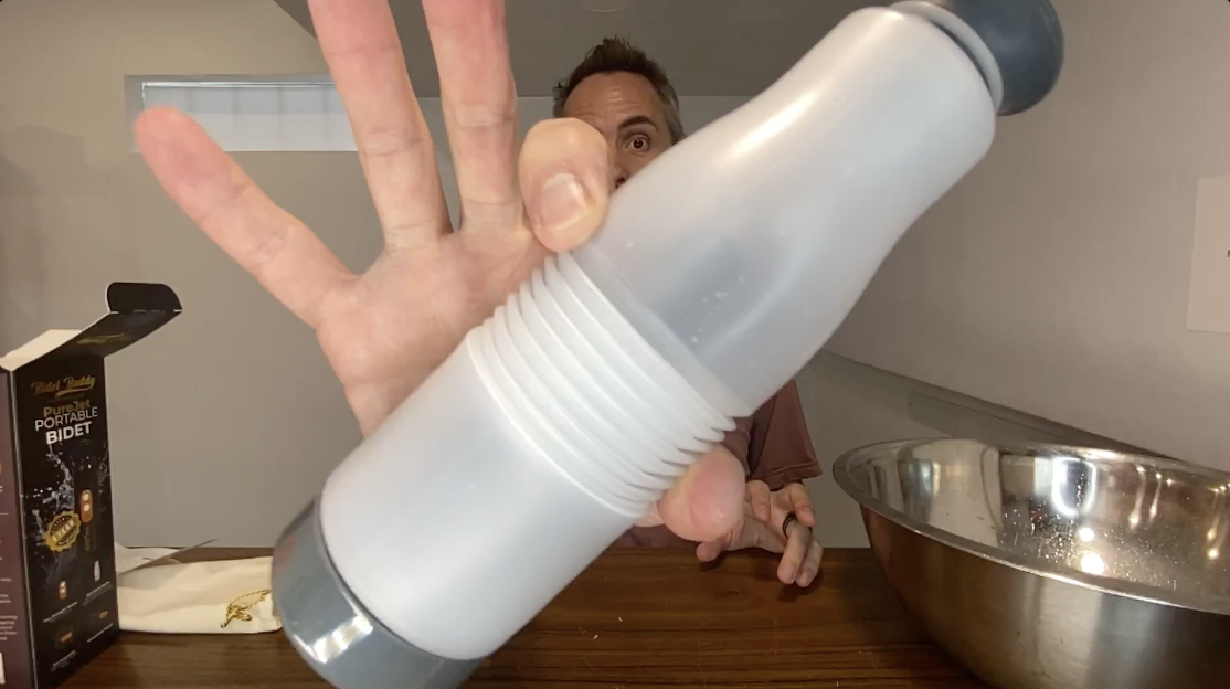 TESTING Bidet Buddy PureJet Portable Travel Handheld Bidet