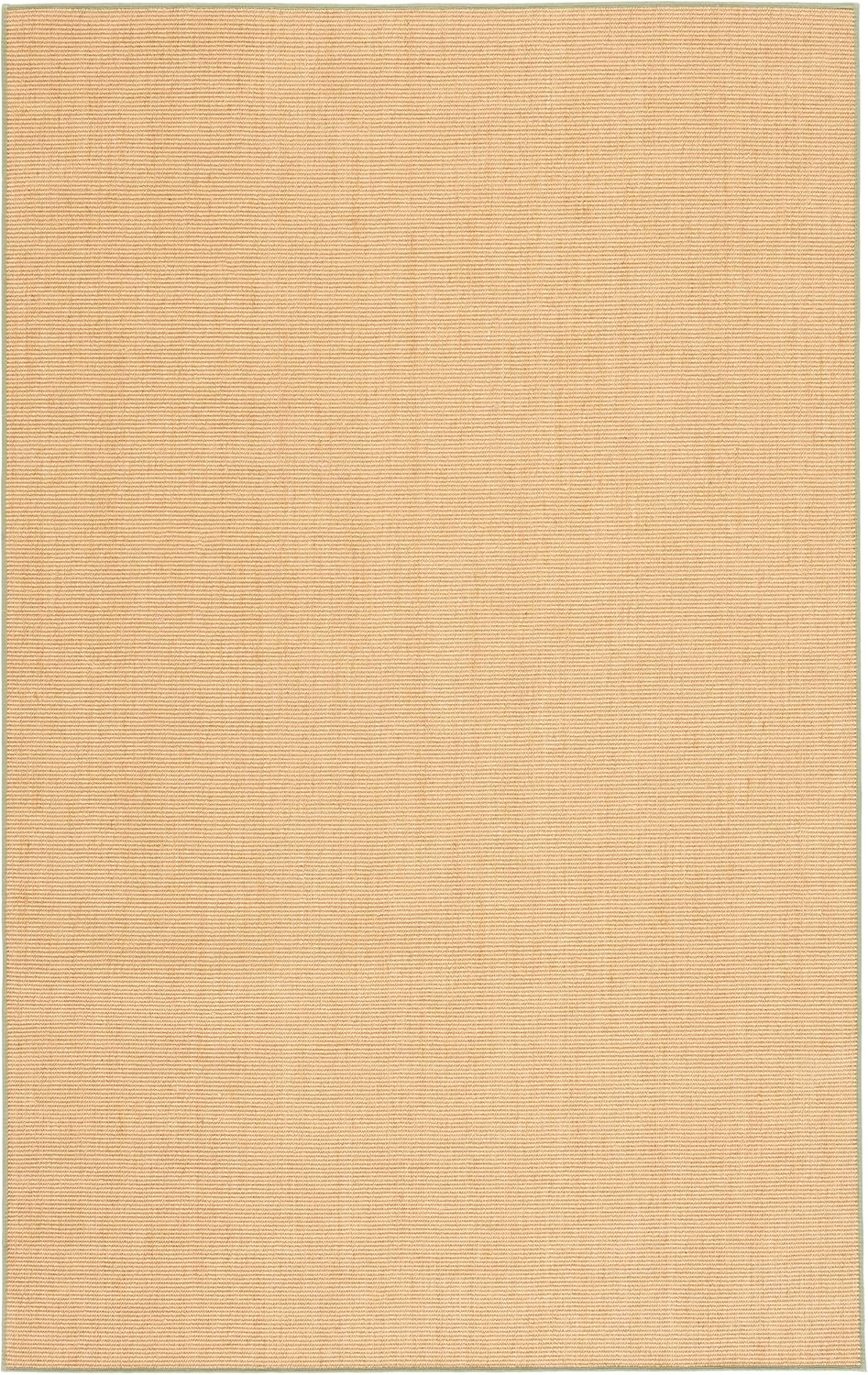 Martha Stewart Collection by SAFAVIEH 6' x 9' Natural/Green MSR9501E Farmhouse Sisal & Jute Area Rug