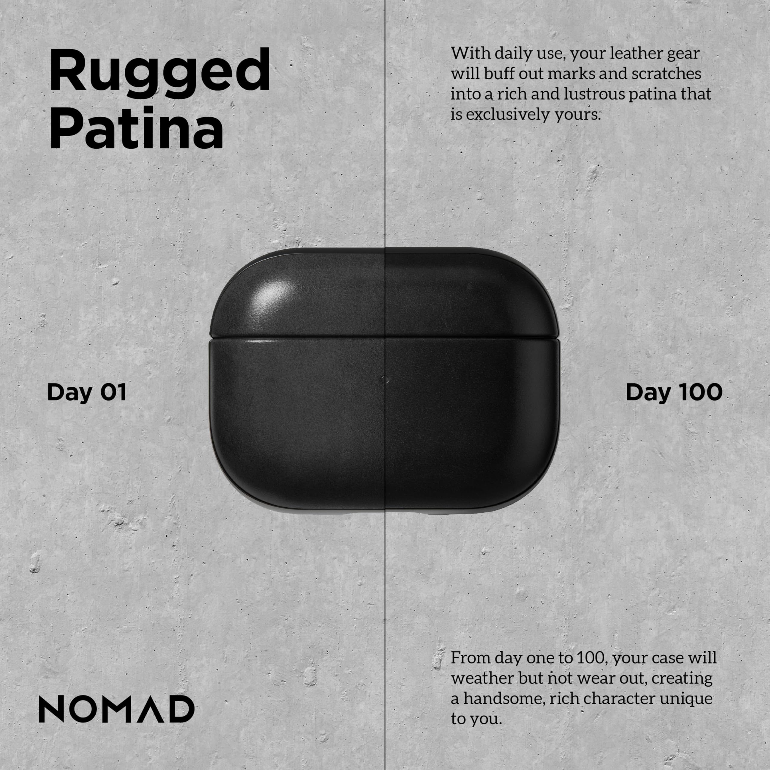 Amazon | Nomad - モダンレザーケース - Apple AirPods Pro 2対応