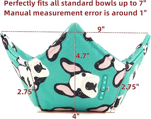 Miniatura 6 de Tazón de algodón apto para microondas, apto para microondas, soportes para tazones calientes, cuenco de sopa acogedor (E)