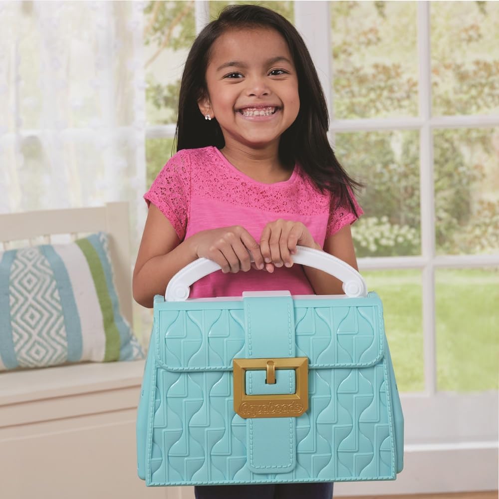 Aquabeads - La Mallette des créatifs - Kit de Loisirs créatifs - Activité Manuelle Enfants en Toute autonomie - Coffret de Perles Qui collent avec de l'eau - Jouet Enfant 4 Ans et + - 35114