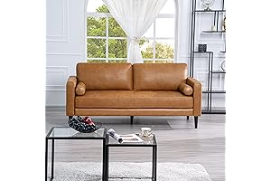 Naomi Home Marisa Genuine Leather Sofa: The Epitome of Refined Luxury and Modern Comfort