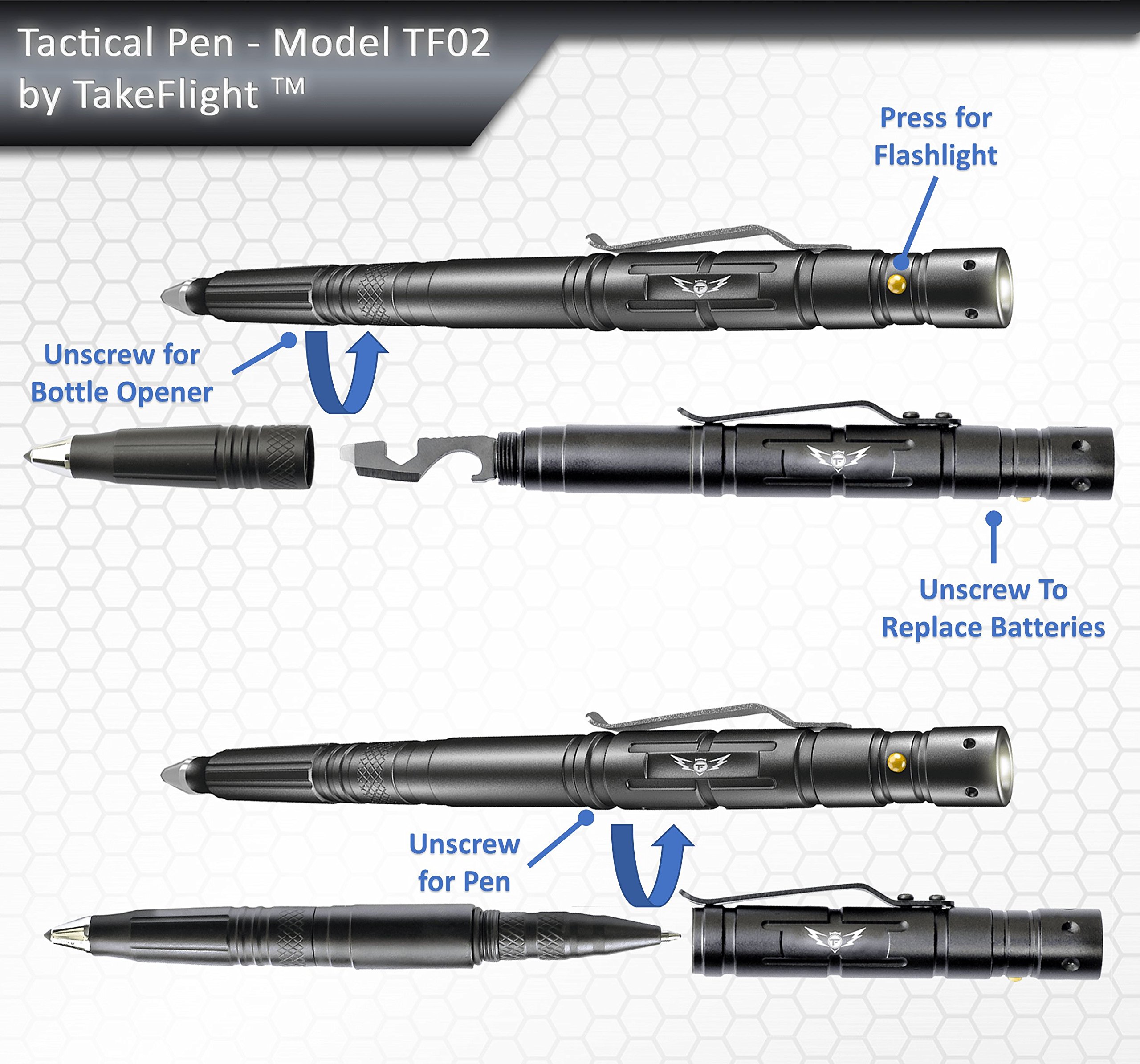 TAKEFLIGHT Tactical Pen Survi...B073DNLM9F