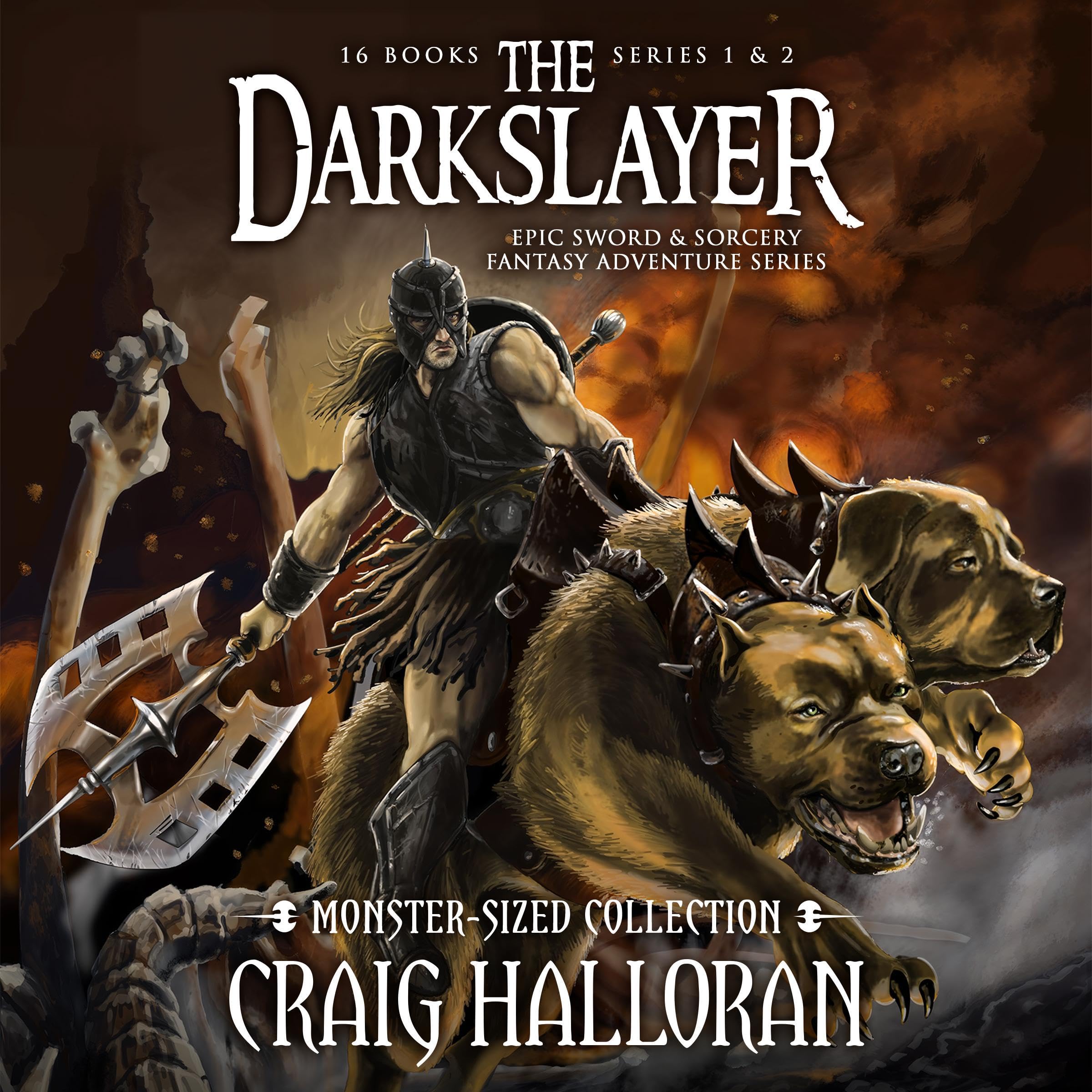 Cover art for The Darkslayer Monster-Sized Collection (16 Books, Series 1 and 2)