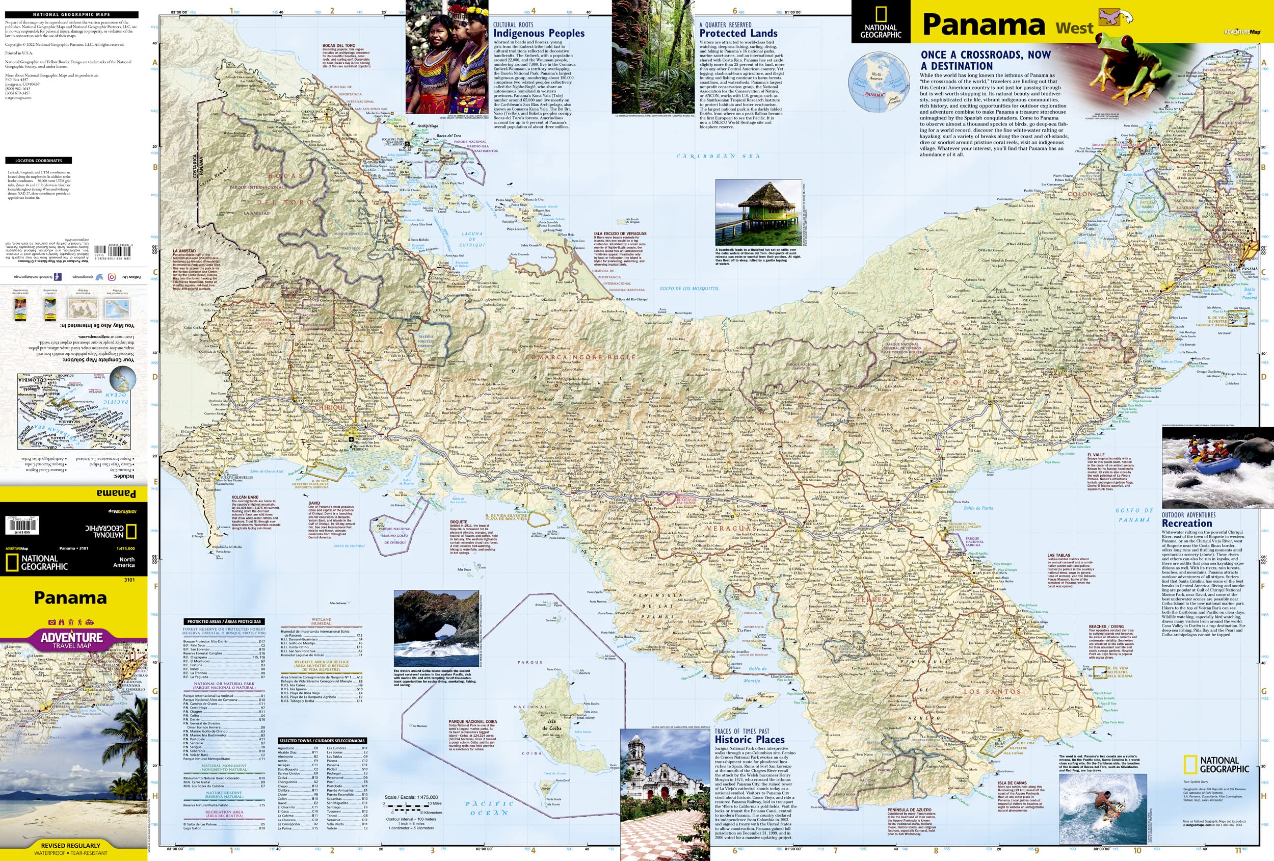 Panama Map (National Geographic Adventure Map, 3101) - Image 4