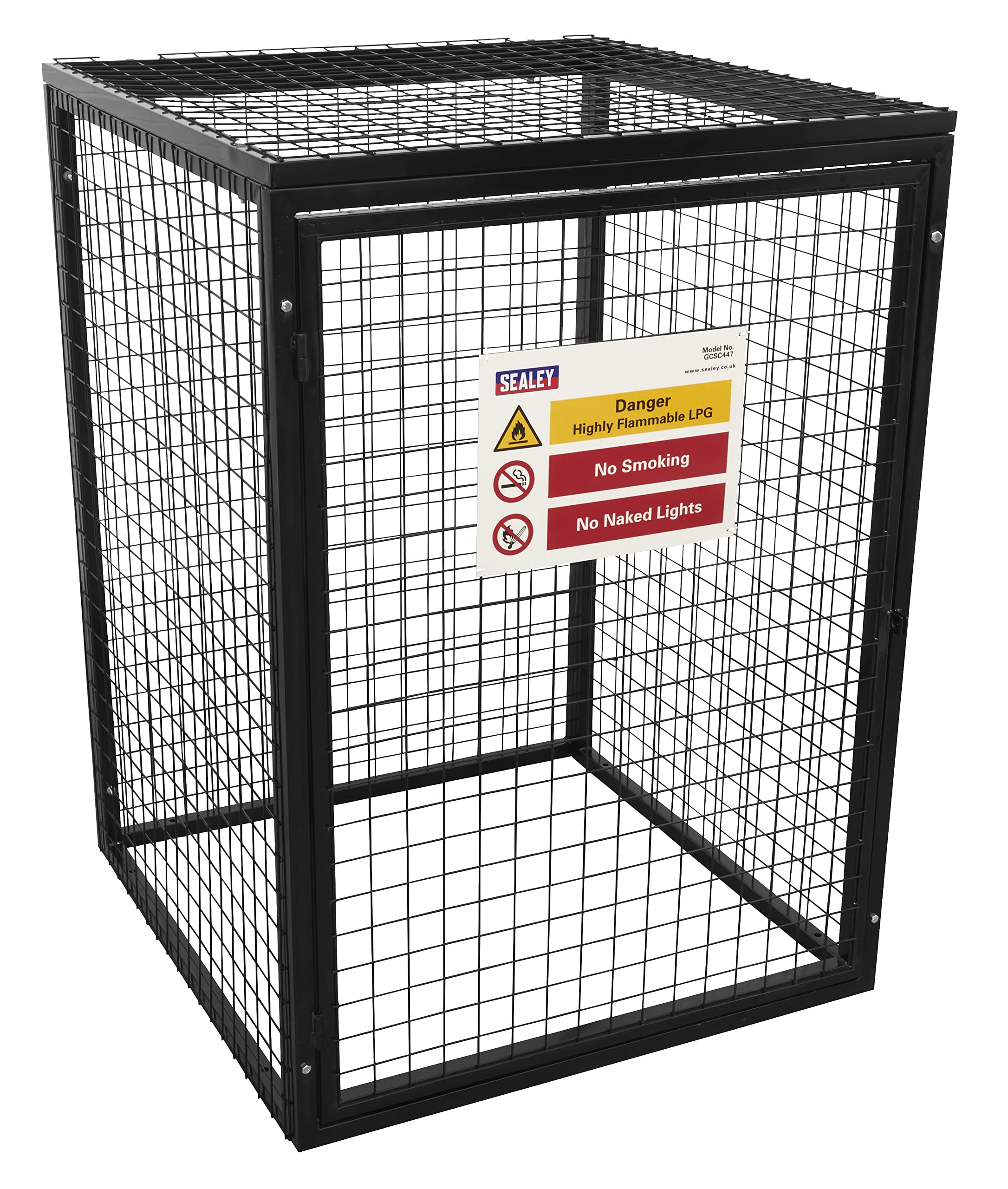 Sealey Safety Cage - 4 x 47kg Gas Cylinders - GCSC447