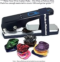 Vista 4 de Pick-a-Palooza Paquete de tiras personalizadas para fabricante de púas de guitarra, amplia variedad de tiras para hacer púas con cualquier punzón