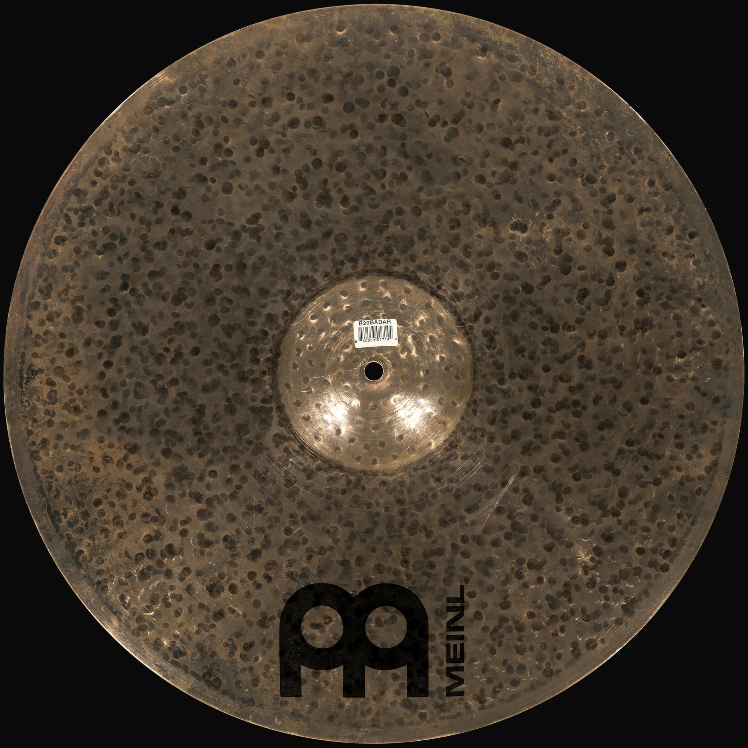 Meinl Cymbals Byzance Dark Cymbale B. Apple Dark Ride 20 pouces (50,80cm) pour Batterie - Bronze B20, Finition Sombre (B20BADAR)
