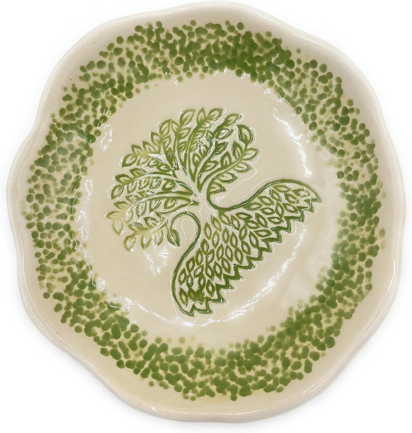 Tree of Life 6" Bowl, Handmade Pottery, Dish, Artisan Crafted in USA