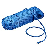 Vista 3 de Yaxa Basics Cuerda de paracaídas tipo III de 550, núcleo de 7 hebras, alta resistencia - 4 mm x 30 m (5/32 pulg x 100 pies), azul